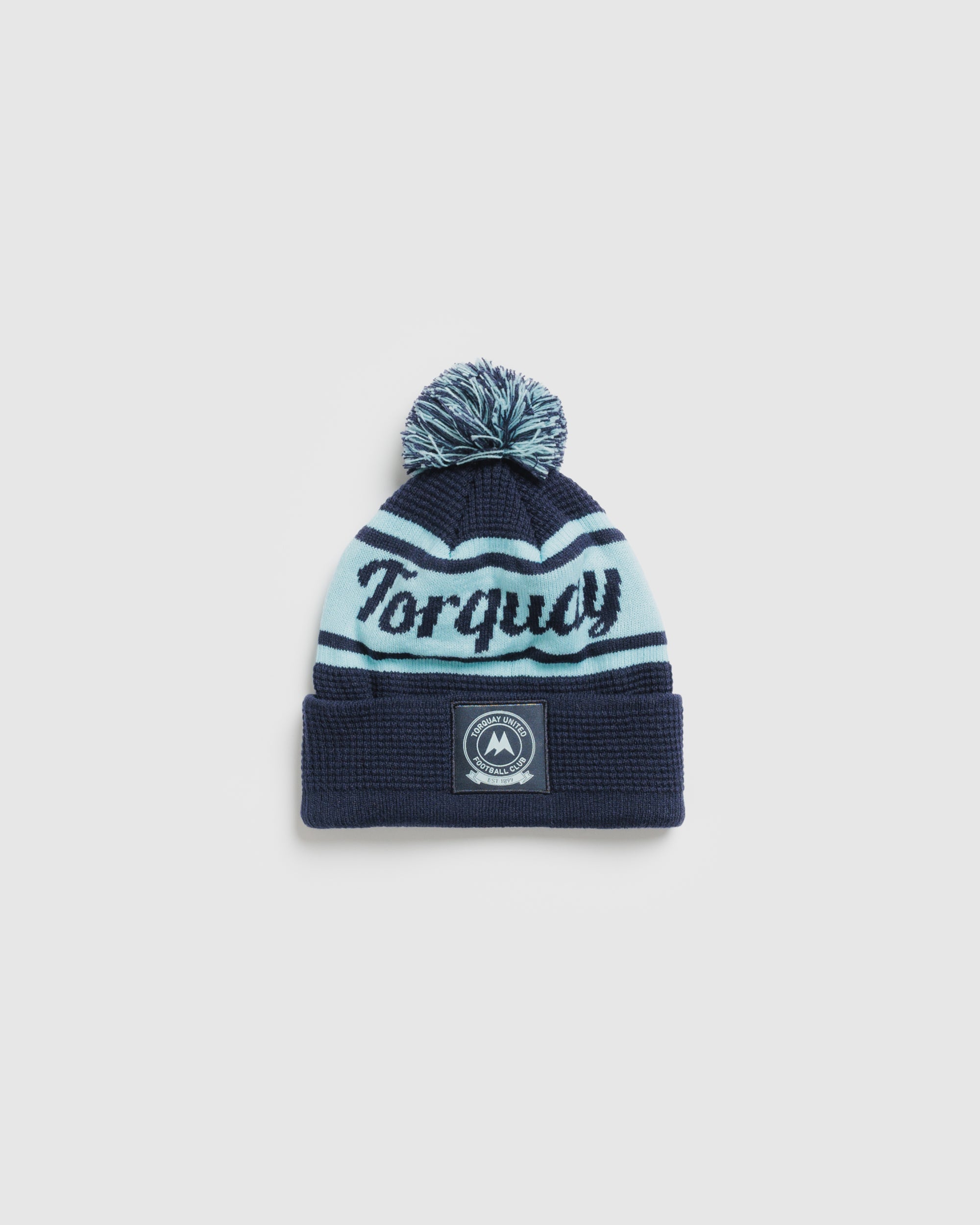 Torquay United FC 26/27 Bobble Hat Navy/Clearwater