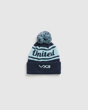 Torquay United FC 26/27 Bobble Hat Navy/Clearwater