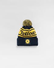 Torquay United FC 26/27 Bobble Hat Navy/Yellow
