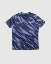 Scarlets 26/27 Warm Up Tee Navy/Dusted Peri/Bright Mint