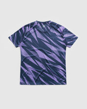 Scarlets 26/27 Warm Up Tee Navy/Dusted Peri/Bright Mint