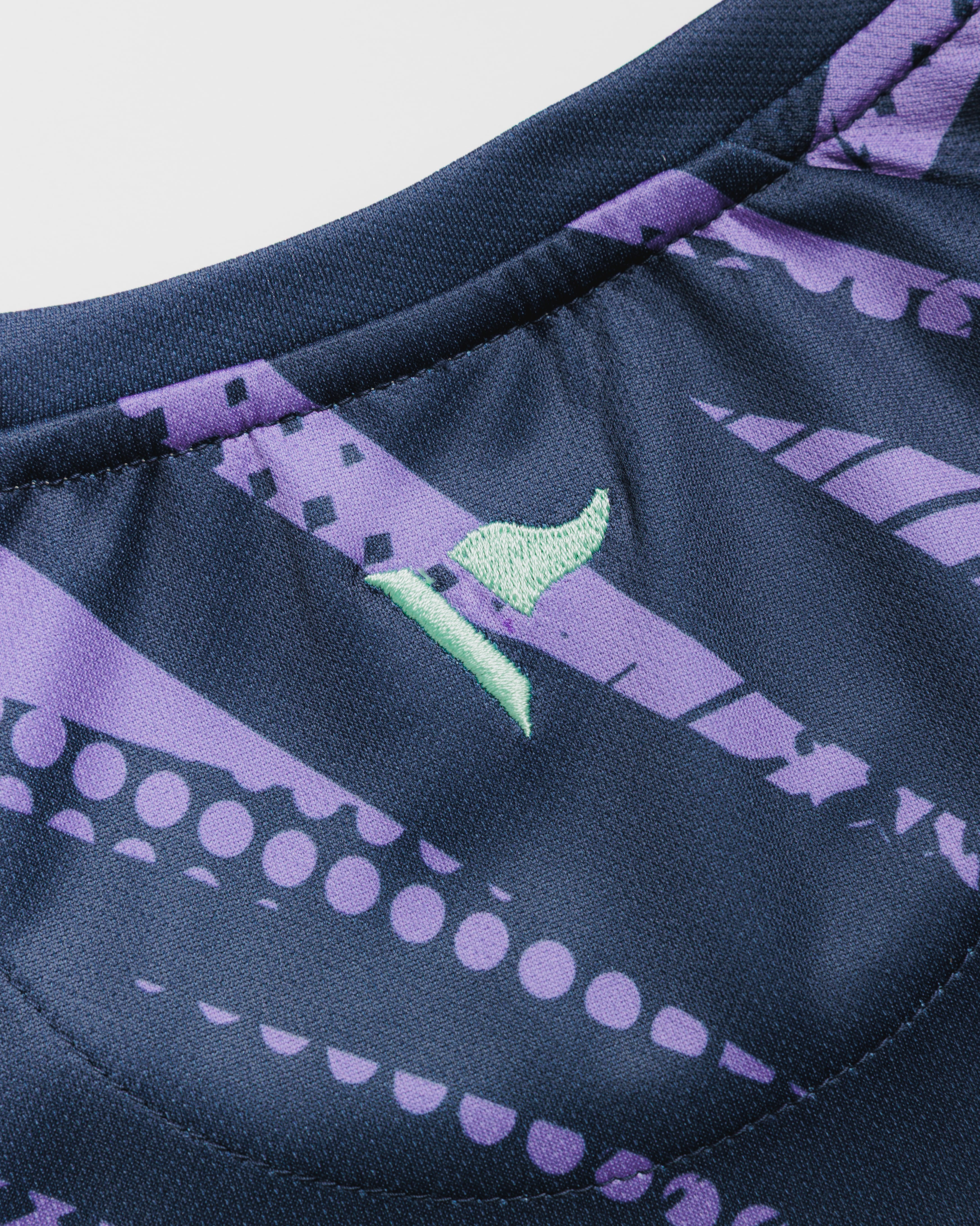 Scarlets 26/27 Warm Up Tee Navy/Dusted Peri/Bright Mint
