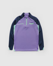 Scarlets 26/27 Vertex Half Zip Top Youth Dusted Peri/Navy/Bright Mint