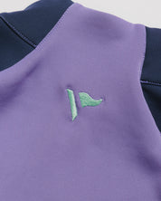 Scarlets 26/27 Vertex Half Zip Top Youth Dusted Peri/Navy/Bright Mint