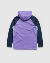 Scarlets 26/27 Vertex Zip Up Hoodie Dusted Peri/Navy/Bright Mint