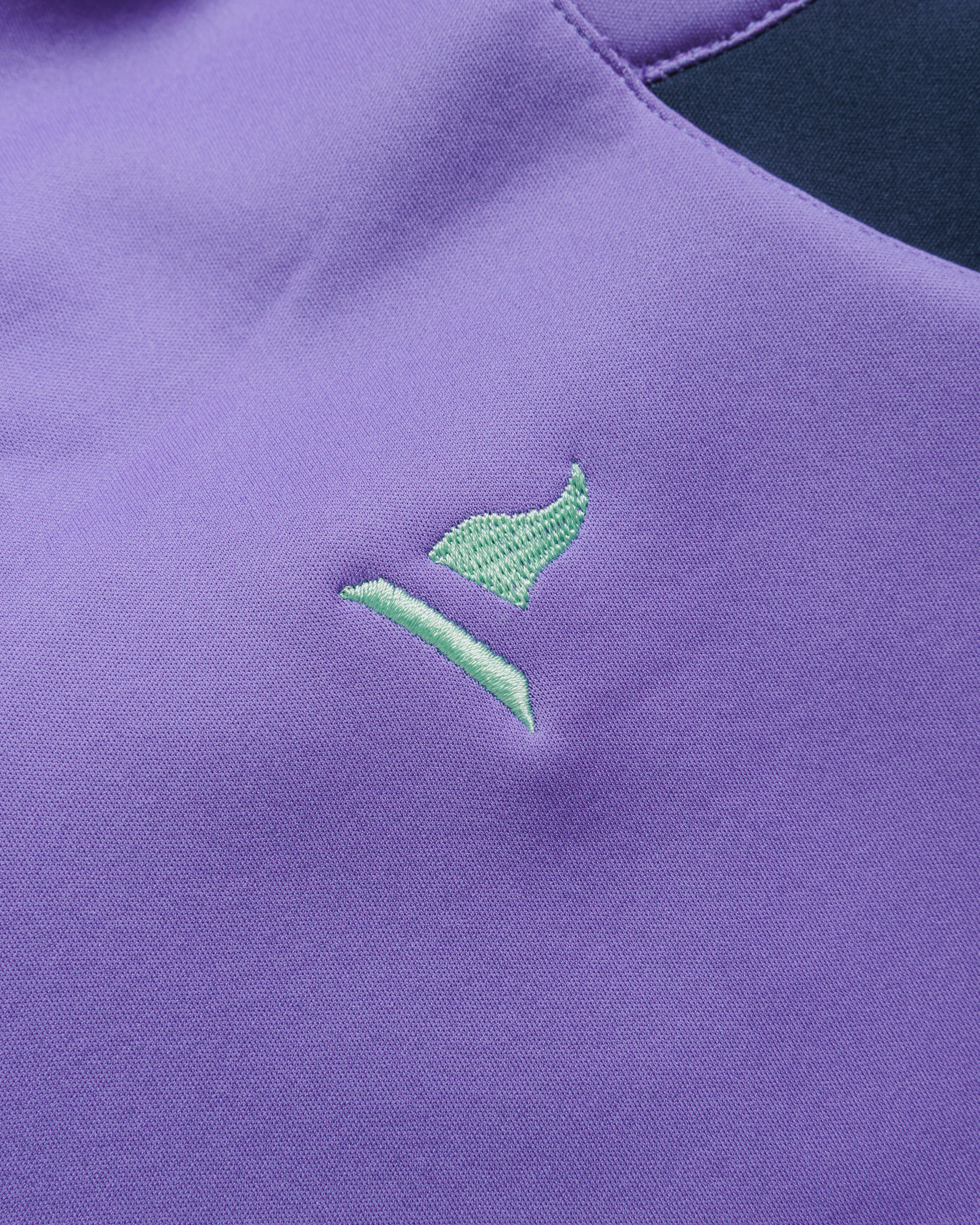 Scarlets 26/27 Vertex Zip Up Hoodie Dusted Peri/Navy/Bright Mint