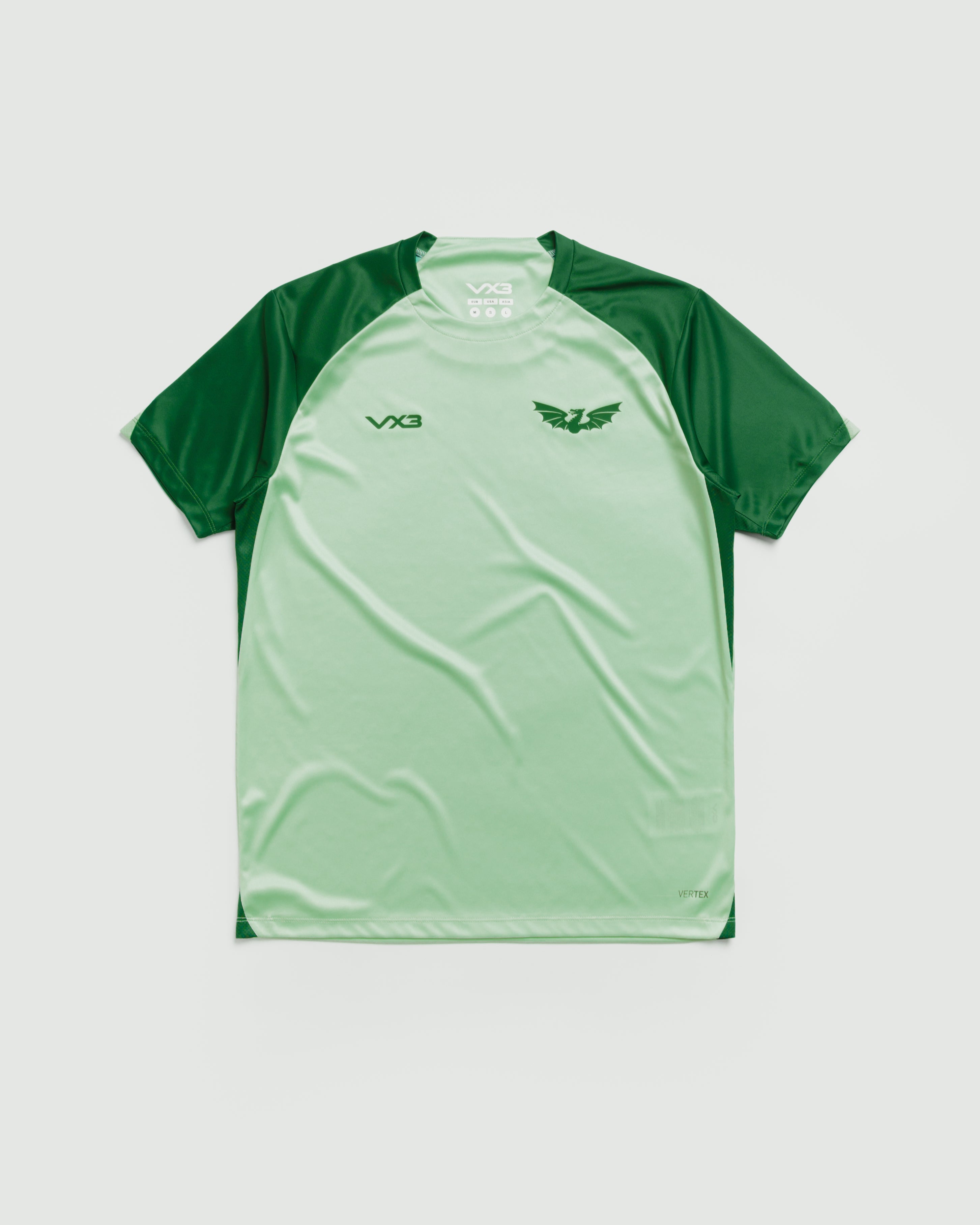 Scarlets 26/27 Vertex Training Tee Bright Mint/Sage