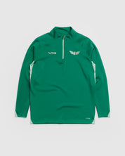 Scarlets 26/27 Vertex Half Zip Top Sage/Bright Mint