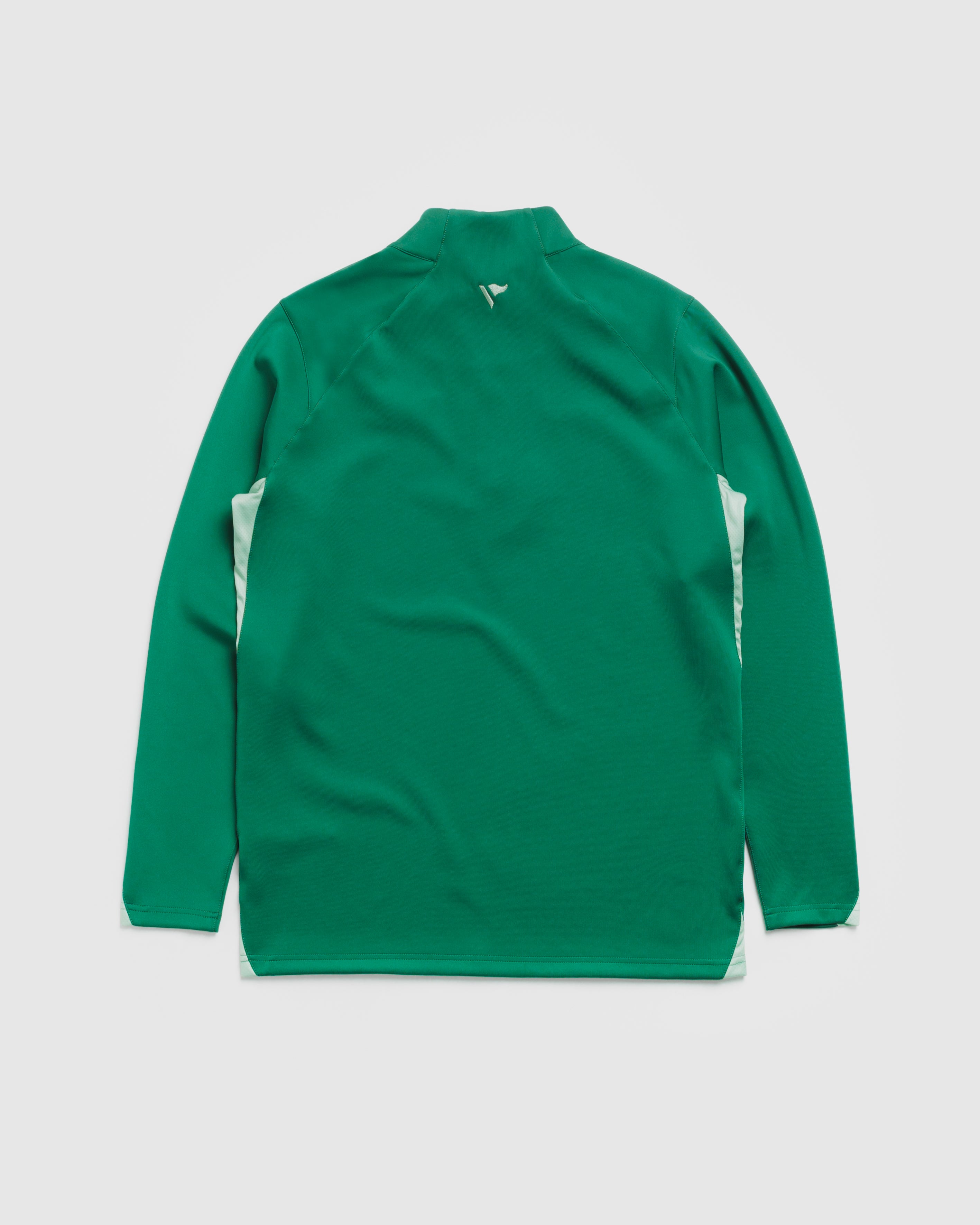 Scarlets 26/27 Vertex Half Zip Top Sage/Bright Mint