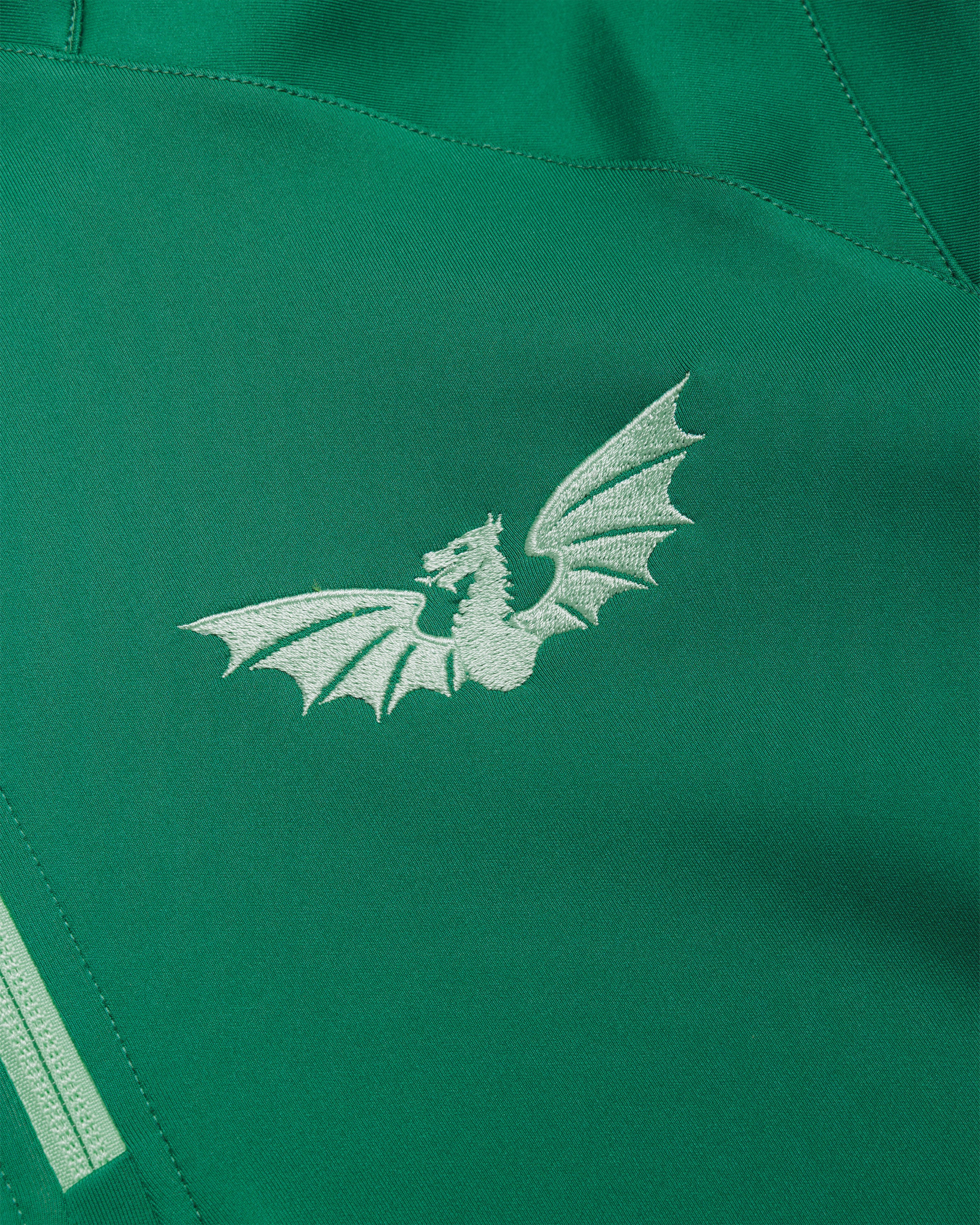 Scarlets 26/27 Vertex Half Zip Top Sage/Bright Mint
