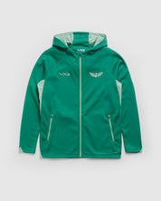 Scarlets 26/27 Vertex Zip Up Hoodie Sage/Bright Mint