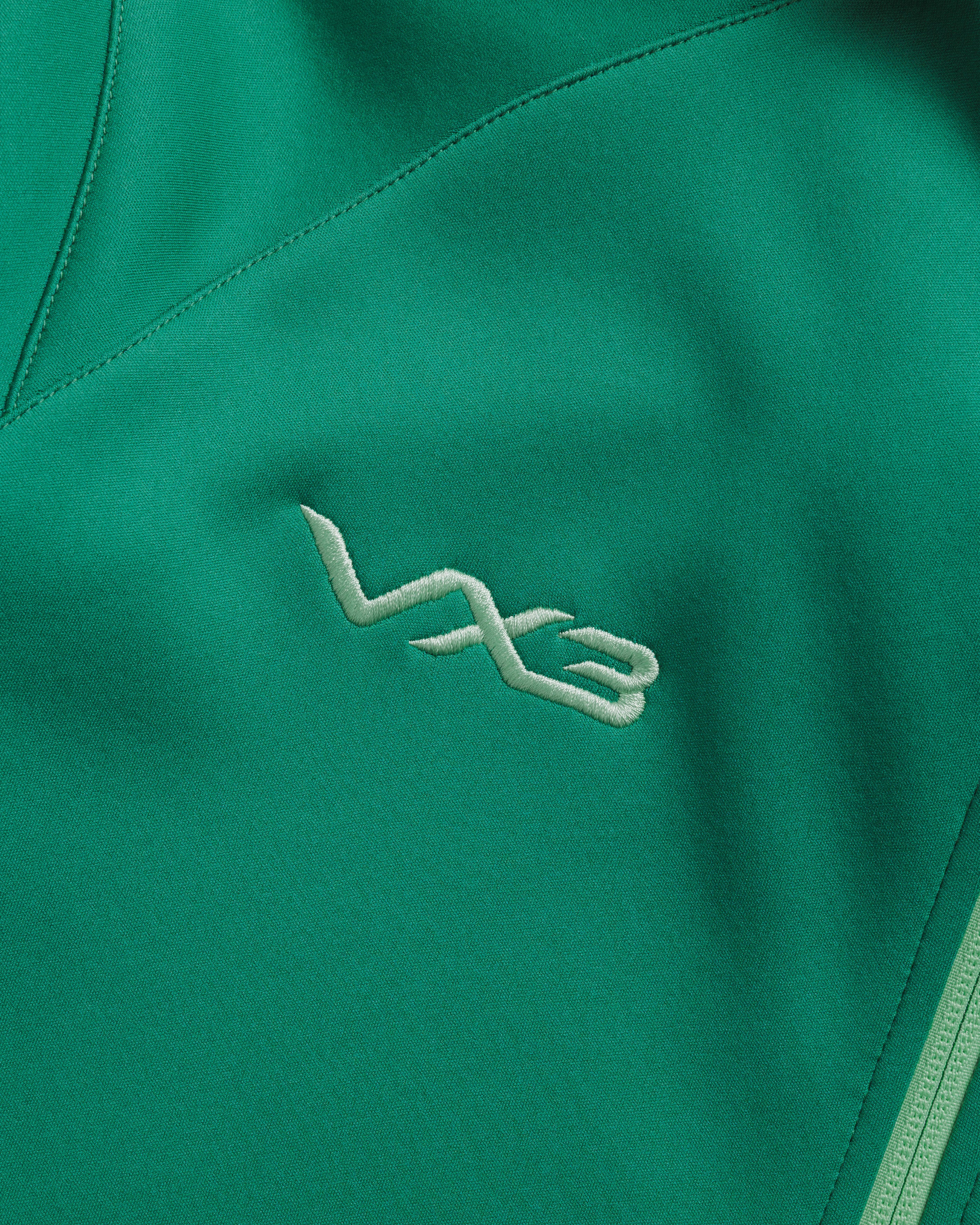 Scarlets 26/27 Vertex Zip Up Hoodie Sage/Bright Mint