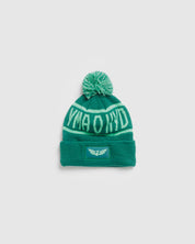 Scarlets 26/27 Bobble Hat Sage/Bright Mint