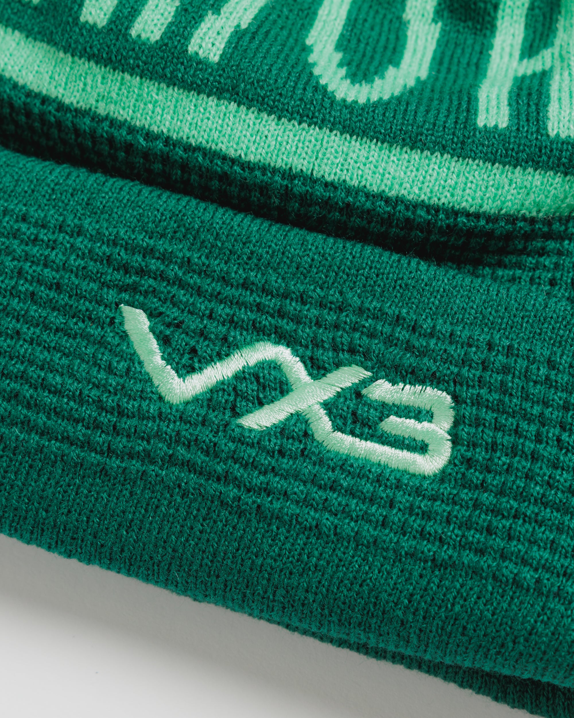 Scarlets 26/27 Bobble Hat Sage/Bright Mint