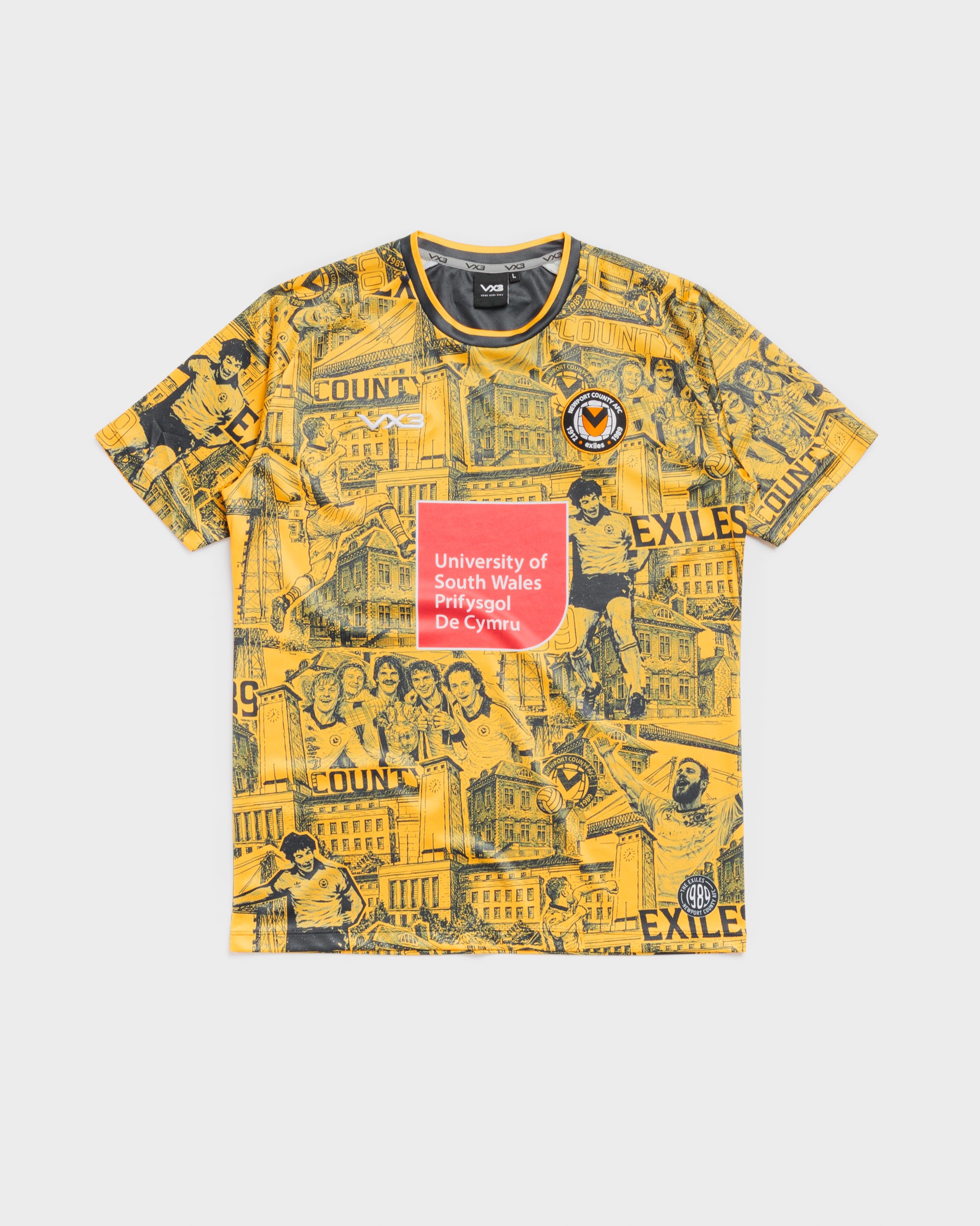 Newport County AFC 26/27 Home Warm Up Tee Youth
