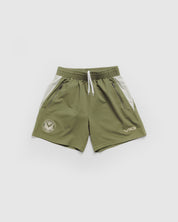 Newport County AFC 26/27 Vertex Gym Shorts Dark Olive/Ecru
