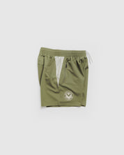 Newport County AFC 26/27 Vertex Gym Shorts Dark Olive/Ecru