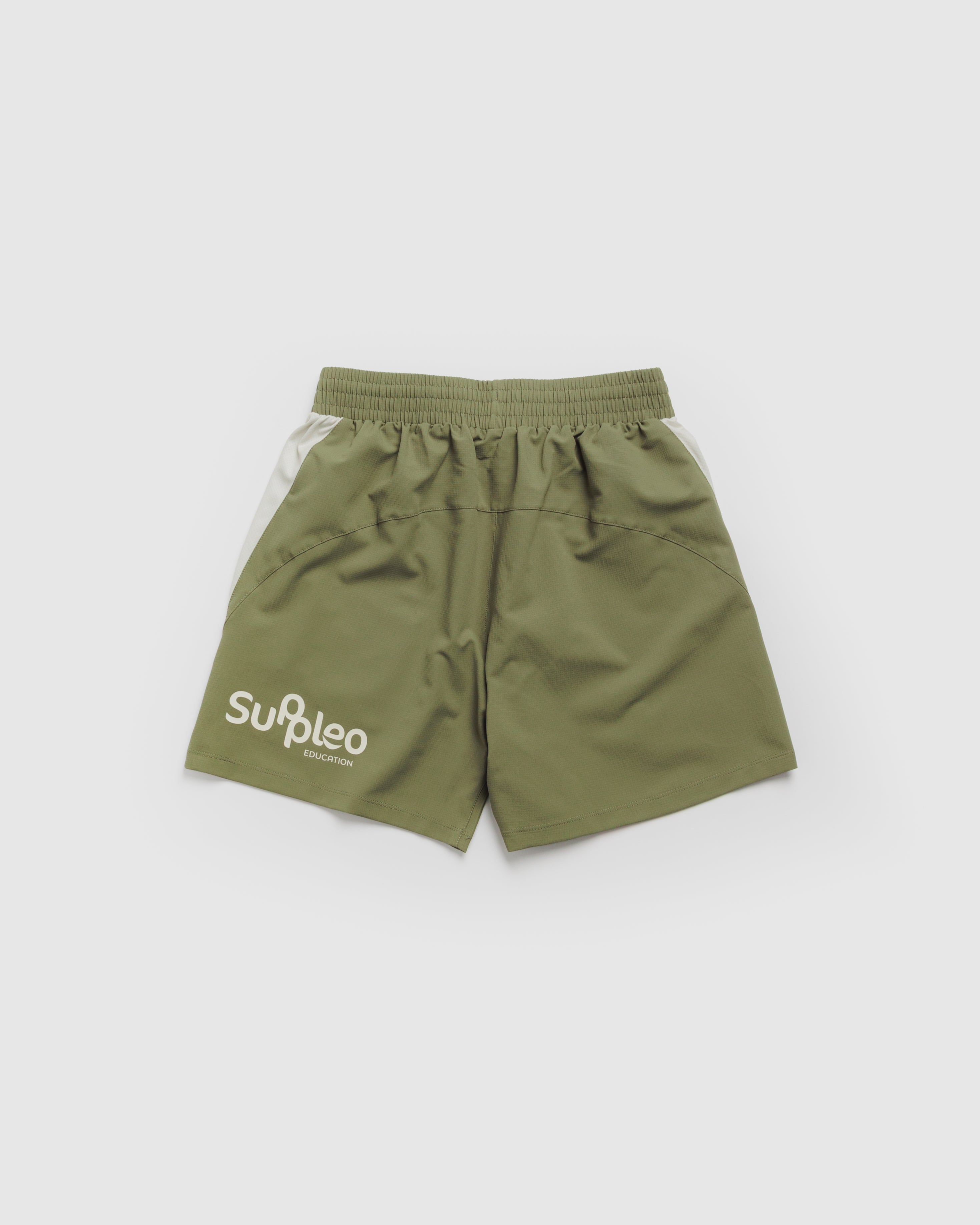 Newport County AFC 26/27 Vertex Gym Shorts Dark Olive/Ecru