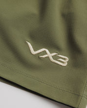 Newport County AFC 26/27 Vertex Gym Shorts Dark Olive/Ecru