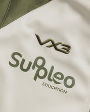 Newport County AFC 26/27 Vertex Zip Up Hoodie Ecru/Dark Olive