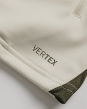 Newport County AFC 26/27 Vertex Zip Up Hoodie Ecru/Dark Olive