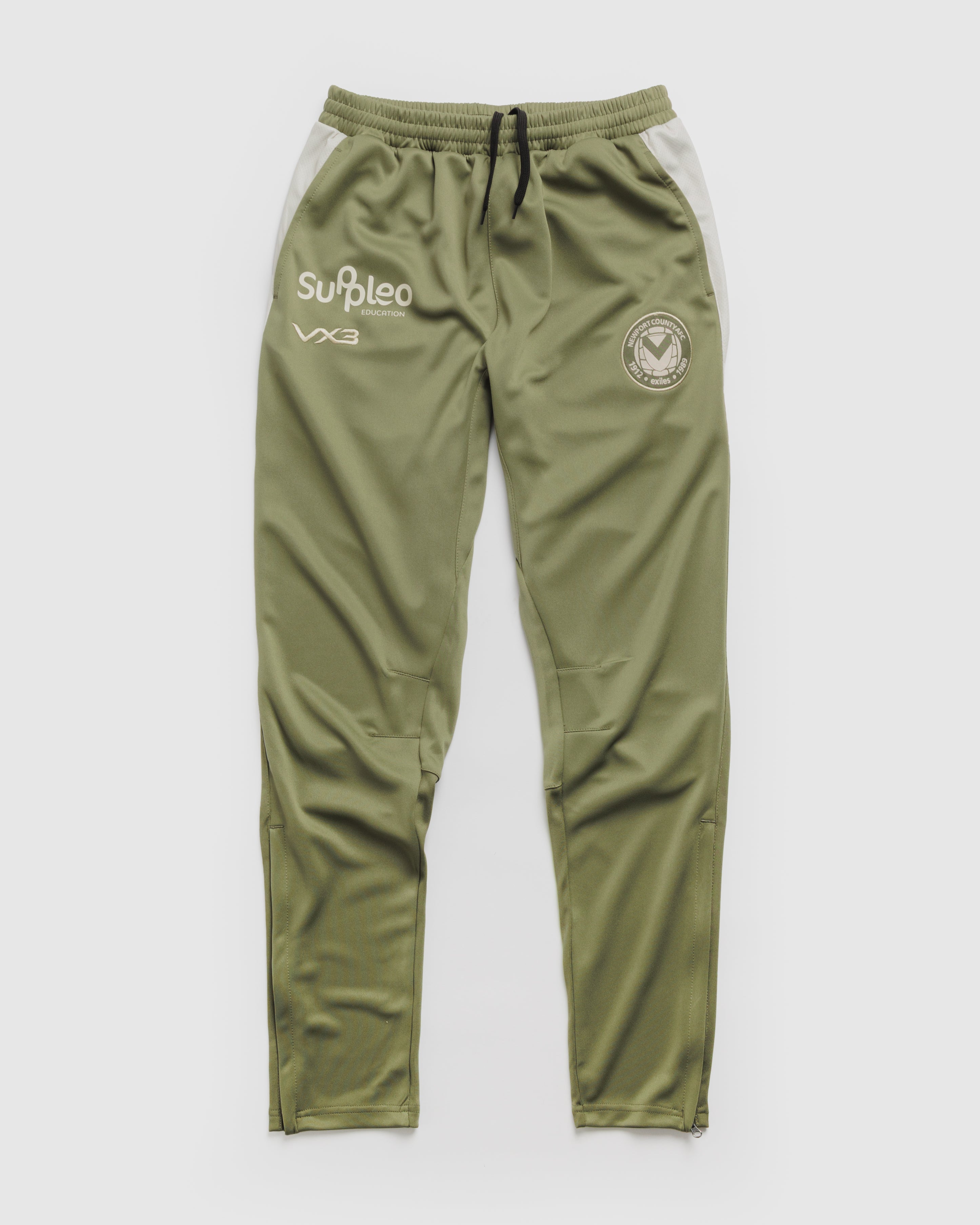 Newport County AFC 26/27 Vertex Skinny Pants Dark Olive/Ecru