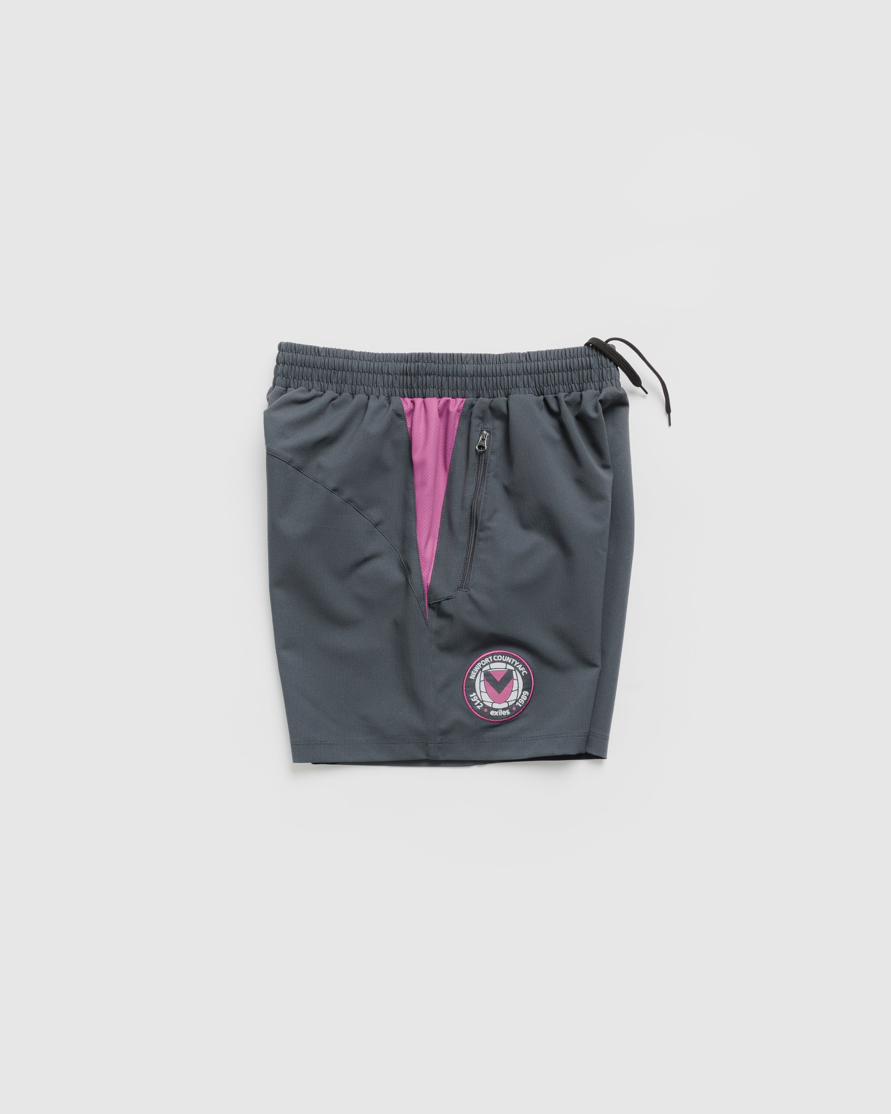 Newport County AFC 26/27 Vertex Gym Shorts Charcoal/Grape