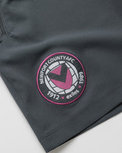 Newport County AFC 26/27 Vertex Gym Shorts Charcoal/Grape