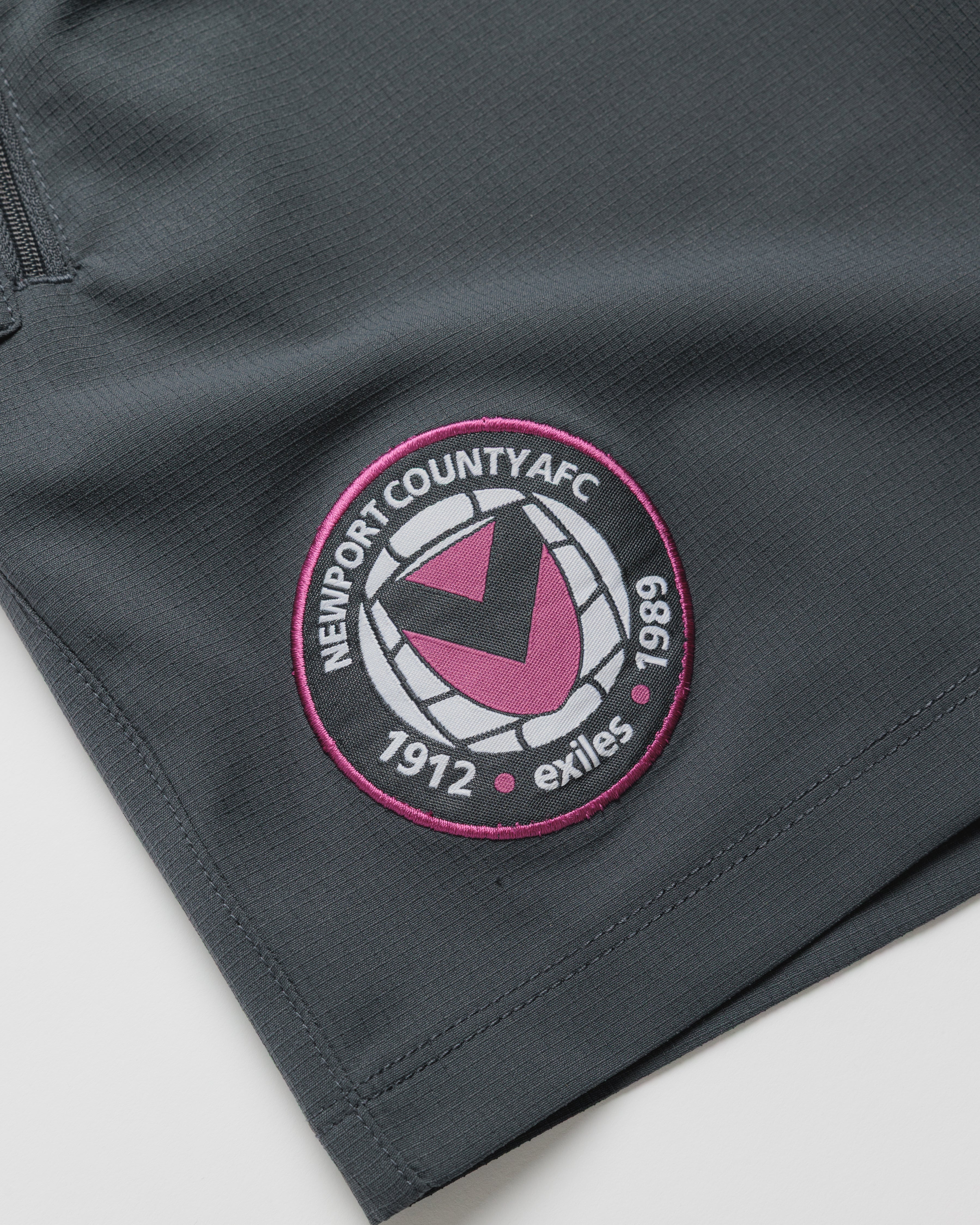 Newport County AFC 26/27 Vertex Gym Shorts Charcoal/Grape