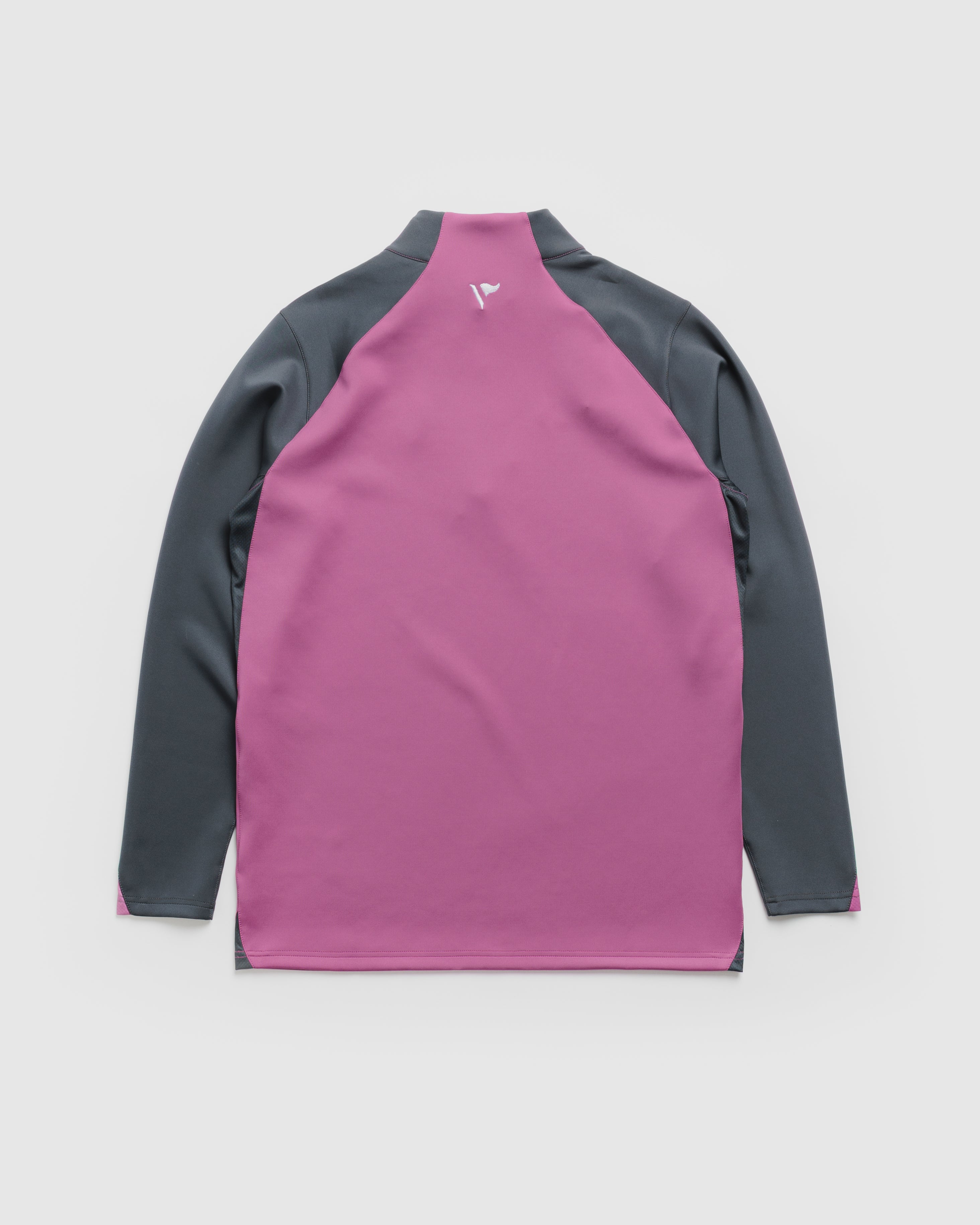 Newport County AFC 26/27 Vertex Half Zip Top Grape/Charcoal/White