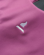 Newport County AFC 26/27 Vertex Zip Up Hoodie Grape/Charcoal/White