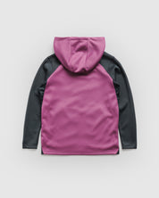 Newport County AFC 26/27 Vertex Zip Up Hoodie Youth Grape/Charcoal/White