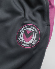Newport County AFC 26/27 Vertex Skinny Pants Youth Charcoal/Grape