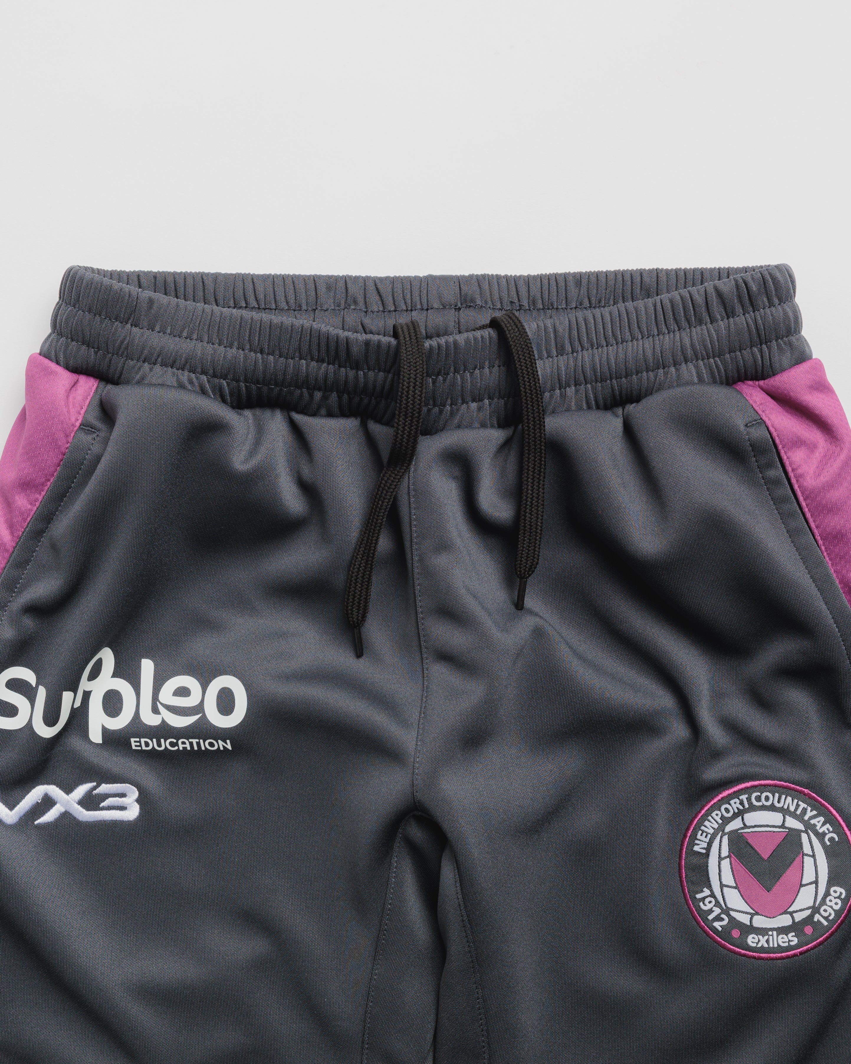 Newport County AFC 26/27 Vertex Skinny Pants Youth Charcoal/Grape