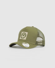 Newport County AFC 26/27 Trucker Cap Dark Olive/Ecru