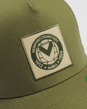 Newport County AFC 26/27 Trucker Cap Dark Olive/Ecru