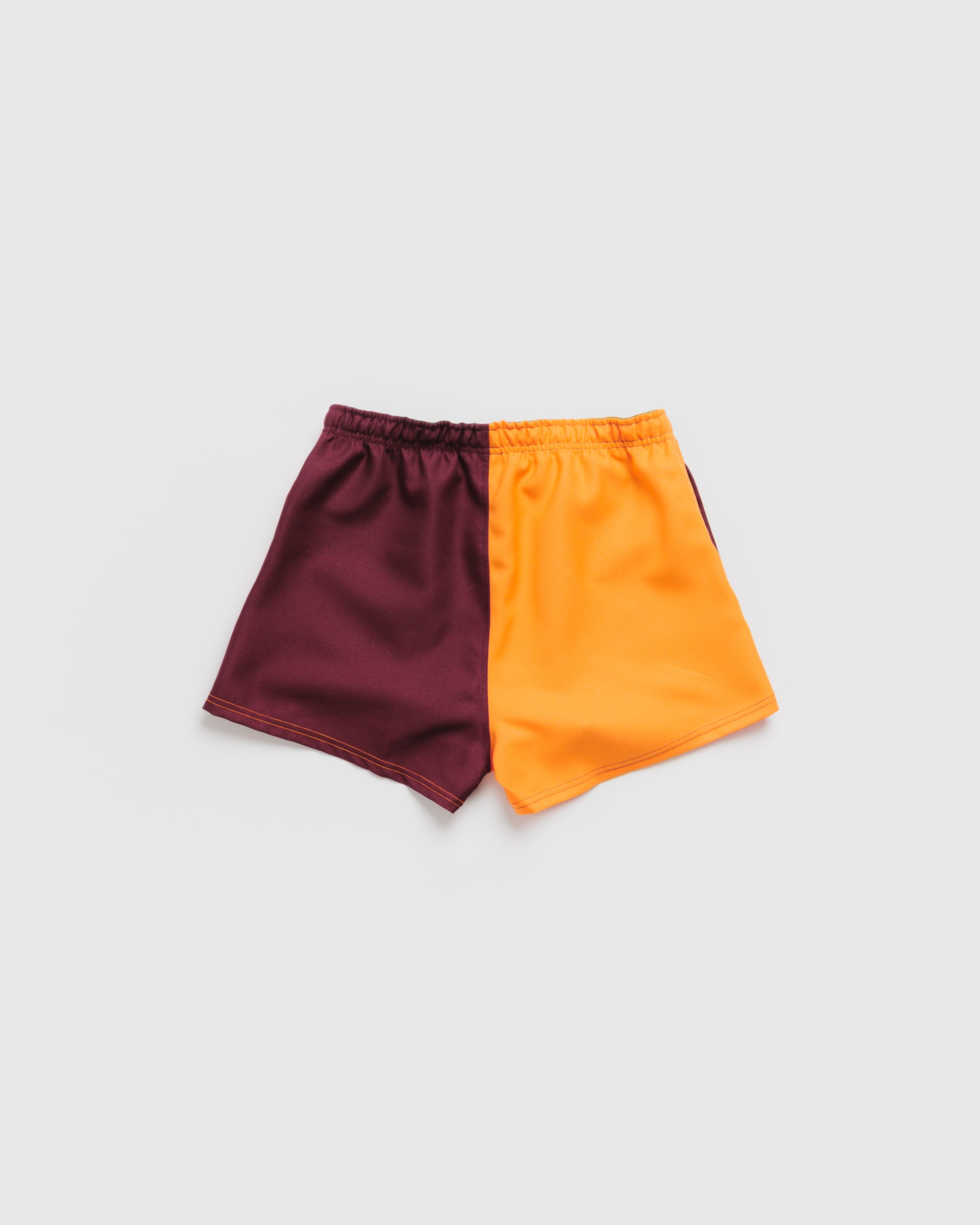 Harlequin Short Maroon/Amber