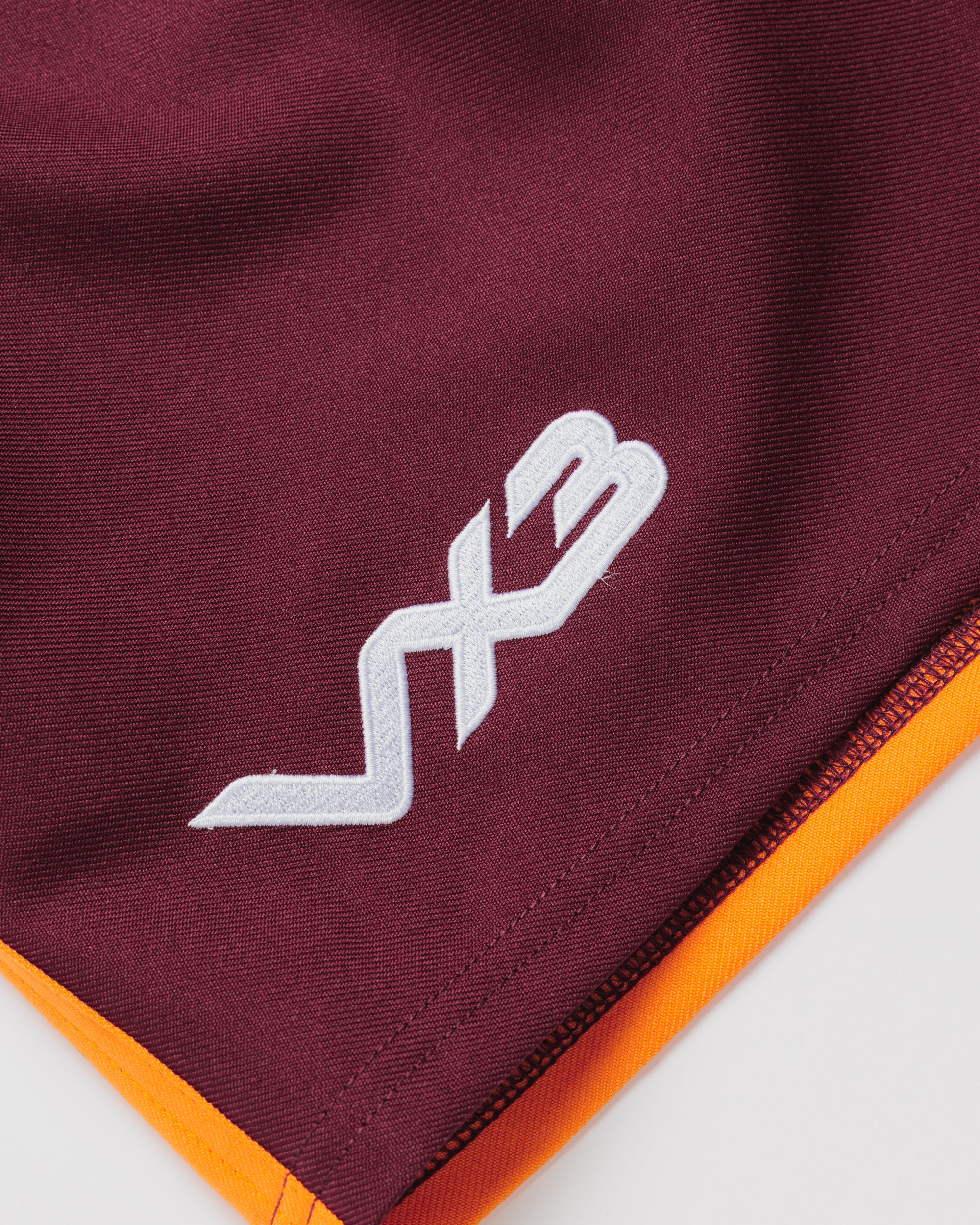 Harlequin Short Maroon/Amber