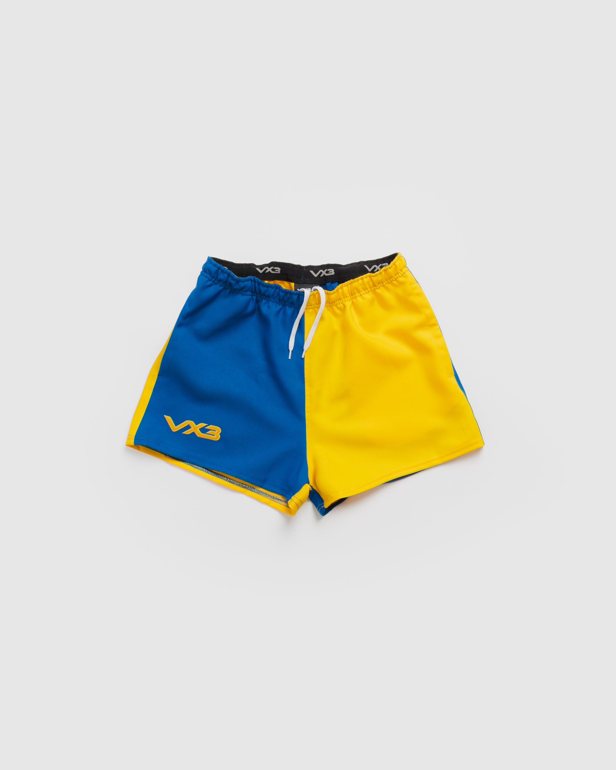 Harlequin Short Royal/Yellow
