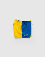 Harlequin Short Royal/Yellow