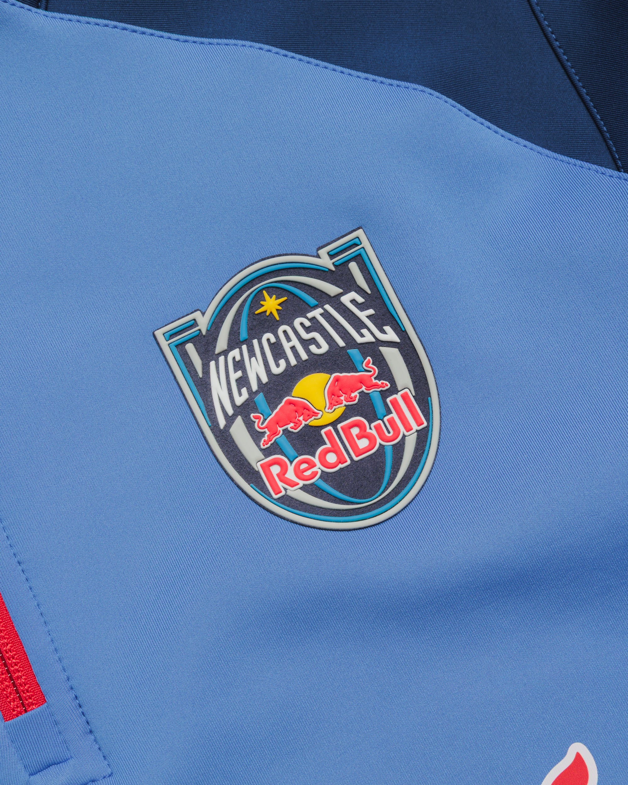 Newcastle Red Bulls 26/27 Vertex Half Zip Top Light Blue/Navy/Red