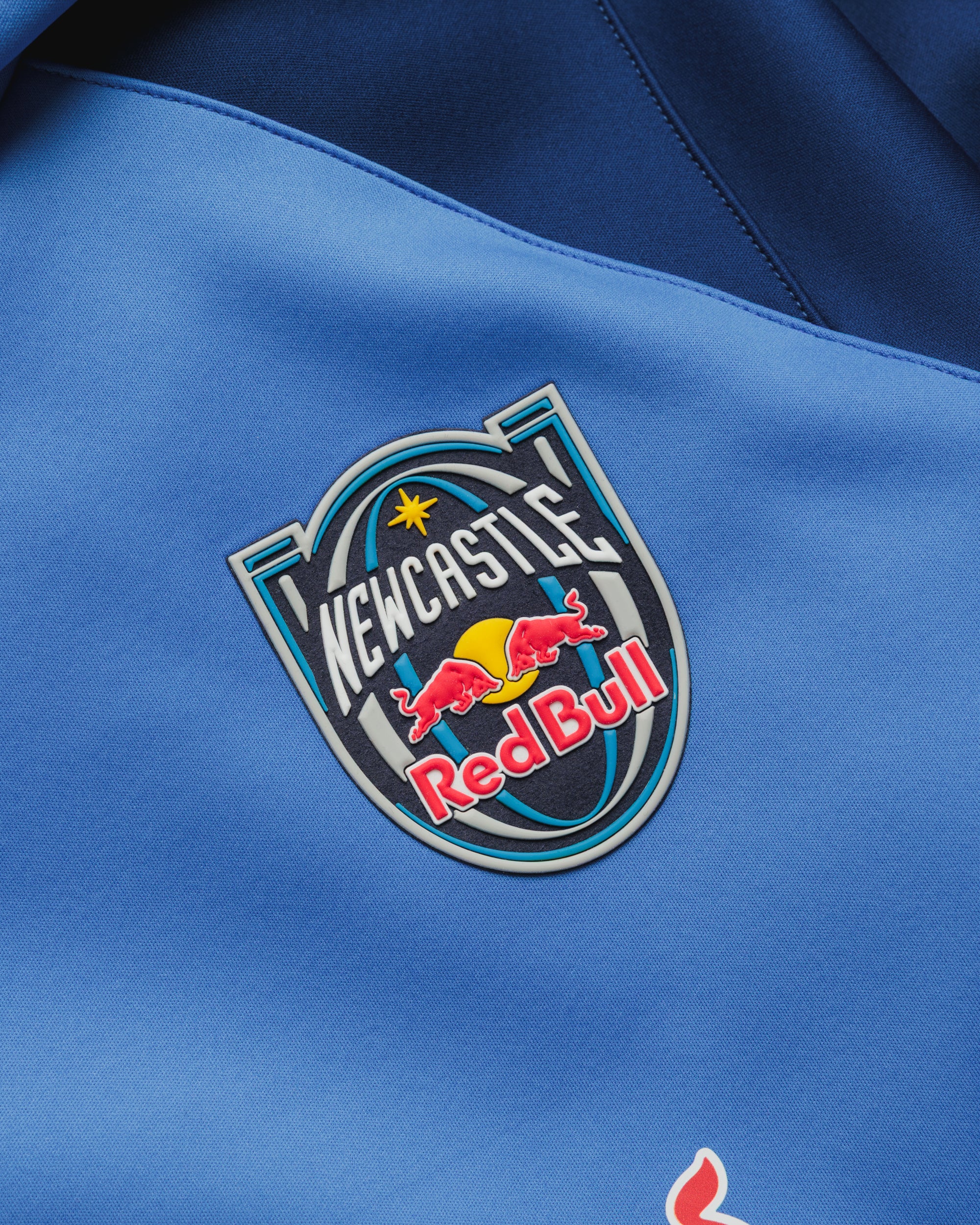 Newcastle Red Bulls 26/27 Vertex Training Hoodie Youth Light Blue/Navy/Red