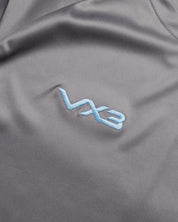 Coventry RFC 26/27 Vertex Training Tee Dark Grey/Sky/White