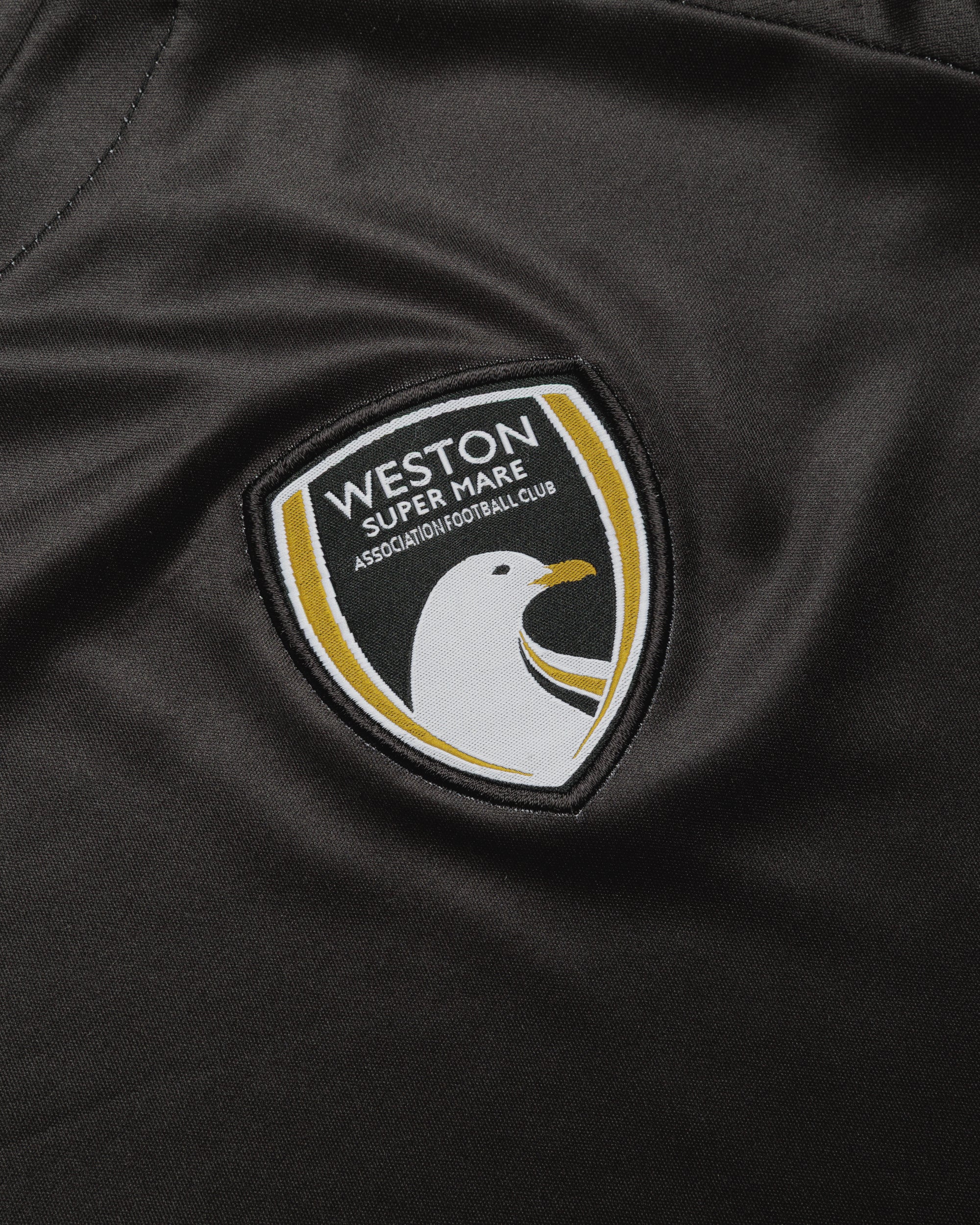 Weston-super-Mare AFC 26/27 Vertex Training Tee Black/Gold/White