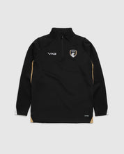 Weston-super-Mare AFC 26/27 Vertex Half Zip Top Black/Gold/White