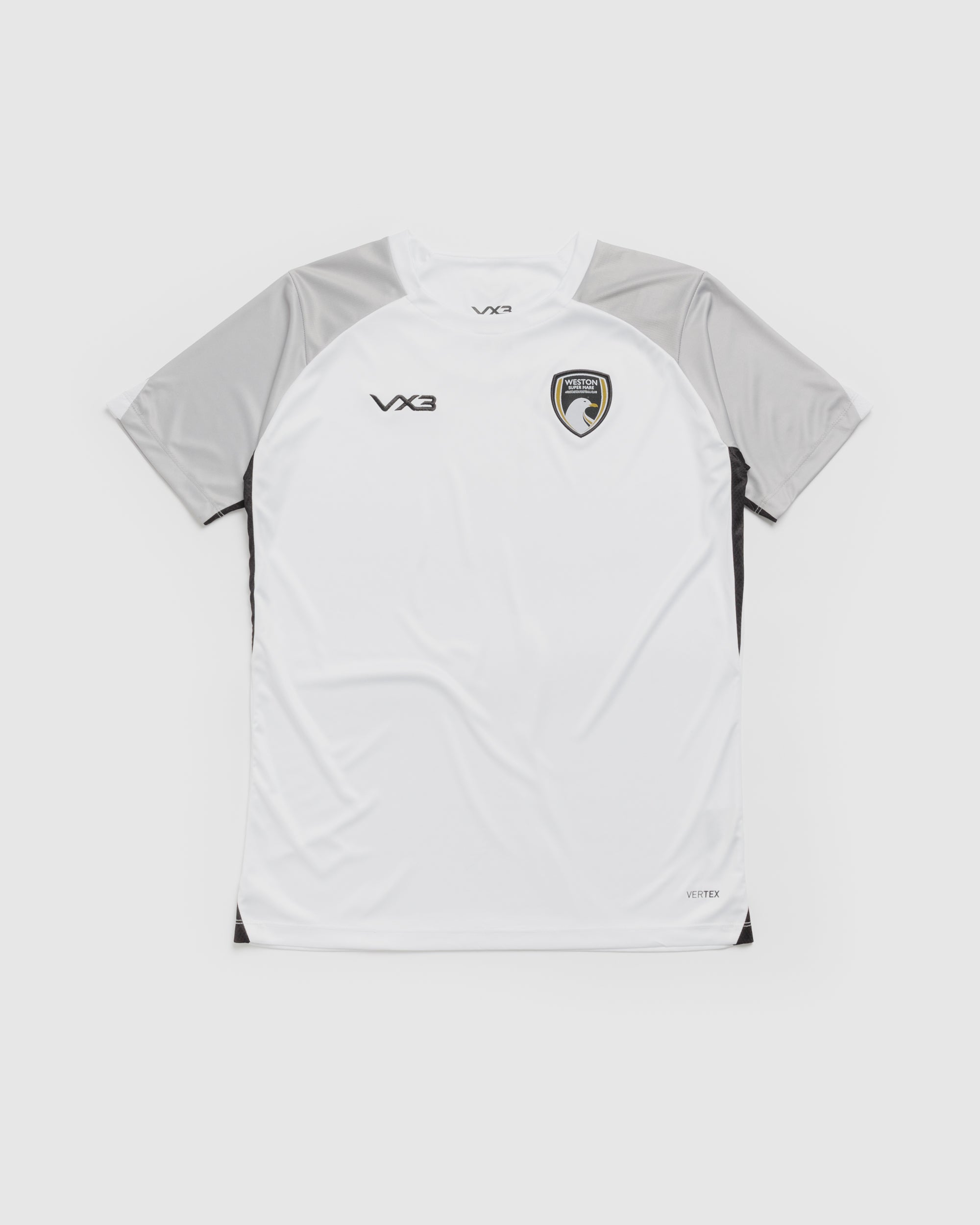 Weston-super-Mare AFC 26/27 Vertex Training Tee White/Cool Grey/Black