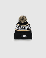 Weston-super-Mare AFC 26/27 Bobble Hat Black/White/Gold