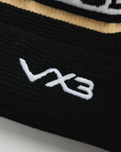 Weston-super-Mare AFC 26/27 Bobble Hat Black/White/Gold