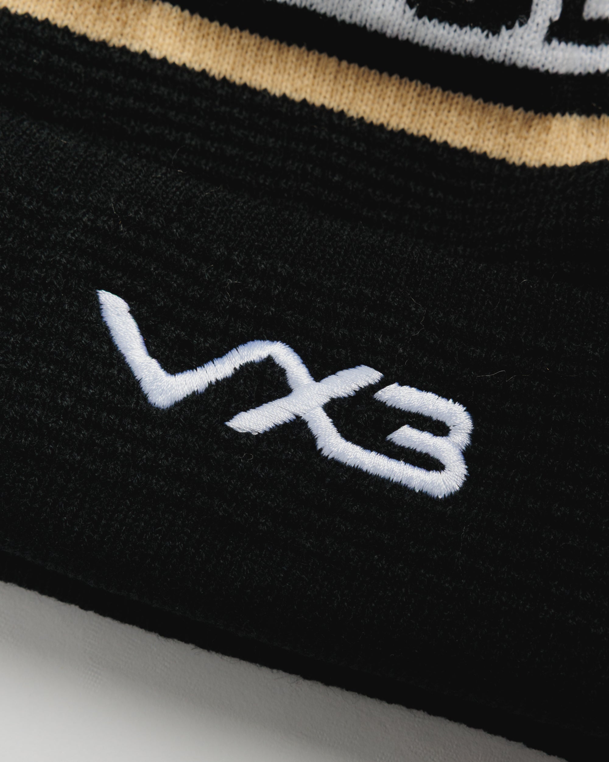 Weston-super-Mare AFC 26/27 Bobble Hat Black/White/Gold