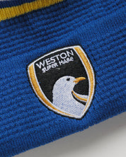 Weston-super-Mare AFC 26/27 Bobble Hat Royal/White/Yellow